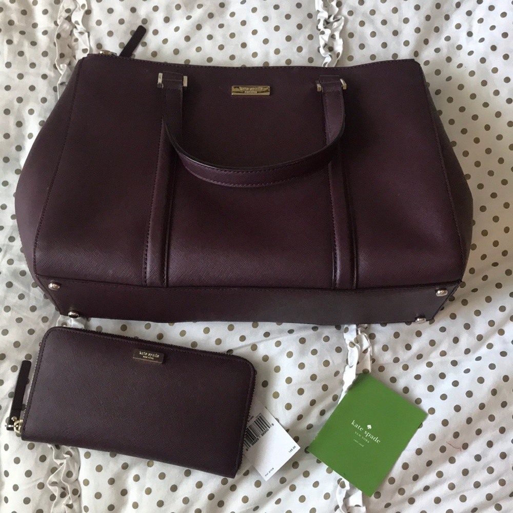 Kate spade purse and wallet